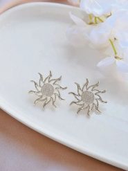 Heliophilia Kolczyki-wkrętki rozmiar: onesize. Kolczyki Heliophilia, metalowe. Za 34.99 zł.