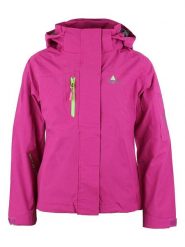Peak Mountain Parka w kolorze różowym rozmiar: 176. Różowe płaszcze Peak Mountain, bez wzorów, bez kaptura. Za 140.53 zł.