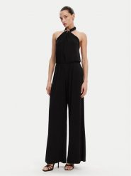ACCESS FASHION Kombinezon 53-5512-169 Czarny Regular Fit. Czarne sukienki ACCESS FASHION, m, bez wzorów, z syntetyku, bez kołnierzyka, bez ramiączek. Za 389.99 zł.