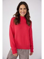 LIEBLINGSSTÜCK Sweter "Neele" w kolorze czerwonym rozmiar: 48. Czerwone swetry LIEBLINGSSTÜCK, bez wzorów, z bawełny, bez ramiączek. Za 175.67 zł.