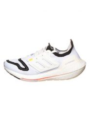 Adidas Buty "Ultraboost 22" w kolorze biało-czarnym do biegania rozmiar: 36 2/3. Białe buty do biegania adidas, bez wzorów, bez zapięcia, do biegania. Za 208.36 zł.