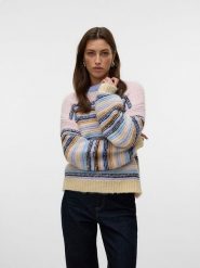 Vero Moda Sweter ze wzorem rozmiar: L. Swetry Vero Moda, l, bez wzorów, bez ramiączek. Za 157.35 zł.