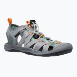 Sandały trekkingowe damskie KEEN Drift Creek H2. Zielone sandały Keen, bez wzorów, sportowe, bez obcasa, bez zapięcia. Za 269.99 zł.