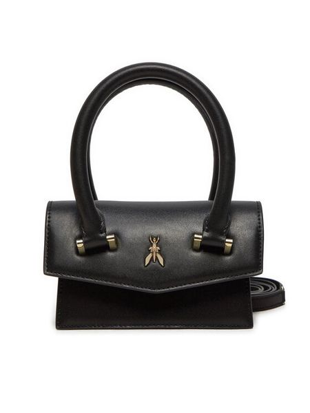 Patrizia Pepe Torebka 8B0208/L061-K103 Czarny. Czarne torebki klasyczne Patrizia Pepe, bez wzorów, ze skóry, bez dodatków. Za 779.99 zł.