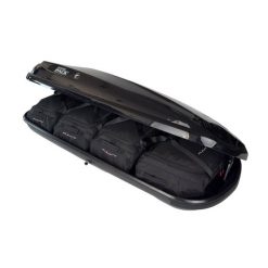 Torby Do Boksu Dachowego Interpack Zenith 6.6 4Szt Kjust. Czarne torby podróżne KJUST, bez wzorów. Za 829.00 zł.