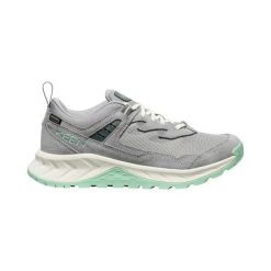 Damskie buty trailowe Keen High WP. Szare trekkingi Keen, bez wzorów, z materiału, przed kolano, bez zapięcia, do biegania. Za 652.00 zł.