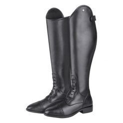 Buty do jazdy konnej ELT Portland. Czarne buty treningowe ELT, bez wzorów, z materiału, bez zapięcia, do jazdy konnej. Za 460.00 zł.