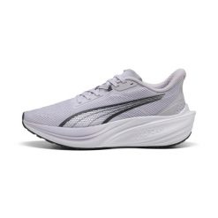 Buty do biegania Puma Darter Pro. Fioletowe buty do biegania Puma, bez wzorów, z gumy, bez zapięcia, do biegania. Za 329.20 zł.