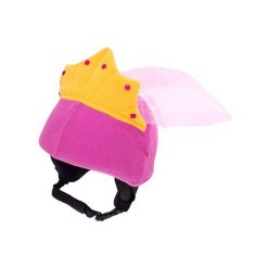 Czapka / nakładka na kask narciarski KSIĘŻNICZKA. Czerwone czapki zimowe CASCO, bez wzorów, sportowe. Za 25.00 zł.
