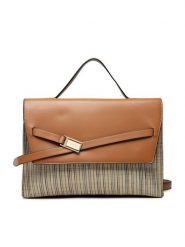 Nobo Torebka NBAG-M3610-CM17 Brązowy. Brązowe torebki klasyczne NOBO, bez wzorów, ze skóry, bez dodatków. Za 129.99 zł.