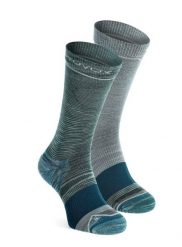 Skarpety merino damskie Ortovox Alpine Mid Socks. Zielone skarpetki ORTOVOX, bez wzorów, z materiału. Za 105.59 zł.