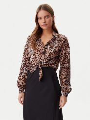 Guess Koszula W5GH0IWH9C2 Kolorowy Regular Fit. Koszule Guess, l, z aplikacjami, z syntetyku, bez kołnierzyka, bez ramiączek. Za 329.99 zł.