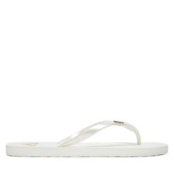 Japonki Roxy. Białe japonki Roxy, bez wzorów. Za 59.99 zł.