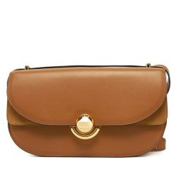 Torebka Furla. Brązowe listonoszki Furla, bez wzorów, bez dodatków. Za 1,579.00 zł.