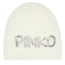 Czapka PINKO. Białe czapki zimowe Pinko, bez wzorów. Za 869.99 zł.