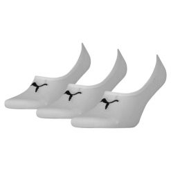 Skarpety Puma Footie 3 Pack, Dla obu płci. Białe skarpetki Puma, bez wzorów. Za 50.00 zł.