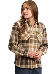 Black Diamond Koszula flanelowa "Projekt" w kolorze brązowo-jasnobrązowym rozmiar: XS. Brązowe koszule Black Diamond, xs, bez wzorów, z bawełny, bez kołnierzyka, bez ramiączek. Za 180.06 zł.