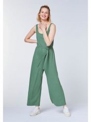 Detto Fatto Kombinezon w kolorze zielonym rozmiar: XL. Zielone kombinezony Detto Fatto, xl, bez wzorów, prążkowane, bez kołnierzyka, bez ramiączek. Za 165.99 zł.