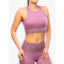 Top damski Super.natural Arabesque Lf Top. Czerwone biustonosze sportowe super.natural, bez wzorów. Za 208.99 zł.