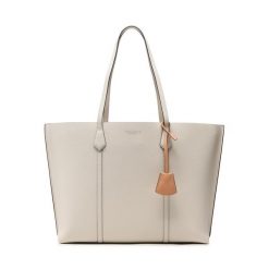 Torebka Tory Burch. Białe shopper bag Tory Burch, bez wzorów, bez dodatków. Za 1,509.00 zł.