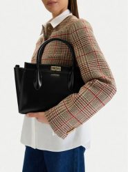 Lasocki Torebka CEO-LSK-L-020-09 Czarny. Czarne torebki klasyczne Lasocki, bez wzorów, z materiału, bez dodatków. Za 169.99 zł.