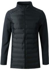 Damska kurtka hybrydowa Q Sportswear Sprinna. Czarne kurtki ENDURANCE Q, l, bez wzorów, z poliesteru, eleganckie, bez kaptura. Za 357.50 zł.