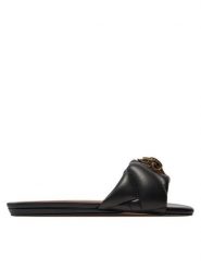 Kurt Geiger Klapki Orson 2026600109 Czarny. Czarne klapki Kurt Geiger, bez wzorów, ze skóry, bez obcasa, bez zapięcia. Za 679.99 zł.