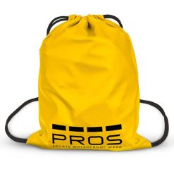 Worek na buty PROS SPORT 40x34 wodoszczelny. Brązowe buty treningowe PROS, bez wzorów, z materiału, bez zapięcia. Za 32.90 zł.