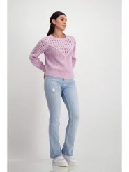 Monari Sweter w kolorze jasnoróżowym rozmiar: 38. Różowe swetry Monari, bez wzorów, bez ramiączek. Za 222.94 zł.