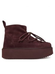 Inuikii Śniegowce Classic Low Platform 75204-004 Bordowy. Czerwone śniegowce Inuikii, bez wzorów, ze skóry, bez zapięcia. Za 1,169.00 zł.