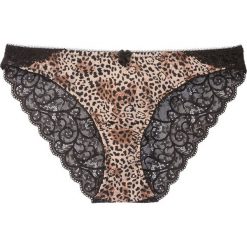 Top z koronką bonprix żółty. Figi bonprix. Za 54.99 zł.