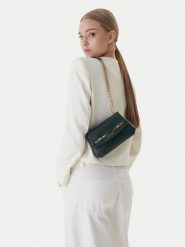 Guess Torebka Melinda Mini HWKL99 33780 Zielony. Zielone kopertówki Guess, z aplikacjami, ze skóry, wizytowe, bez dodatków. Za 589.99 zł.