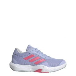Buty treningowe Amplimove. Białe buty treningowe adidas, bez wzorów, z materiału, bez zapięcia. Za 297.90 zł.