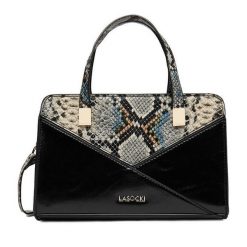 Torebka Lasocki. Czarne torebki klasyczne Lasocki, bez wzorów, klasyczne, bez dodatków. Za 159.99 zł.