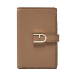 Duży Portfel Damski Furla. Brązowe portfele Furla, bez wzorów. Za 799.99 zł.
