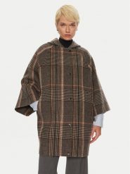 Weekend Max Mara Płaszcz wełniany Agitare 2425496012 Czarny Loose Fit. Czarne płaszcze Weekend Max Mara, na zimę, bez wzorów, z wełny, bez kaptura. Za 3,049.00 zł.
