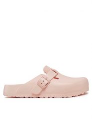 Birkenstock Klapki Boston Eva 1029583 Różowy. Czerwone klapki Birkenstock, bez wzorów, z tworzywa sztucznego, bez obcasa, bez zapięcia. Za 299.99 zł.