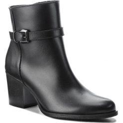 Botki ANN MEX - 8806 01S Czarny. Czarne botki Ann Mex, ze skóry. Za 329.00 zł.