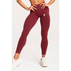 Legginsy fitness damskie Gym Glamour basic. Brązowe legginsy GYM GLAMOUR, bez wzorów, glamour. Za 179.99 zł.