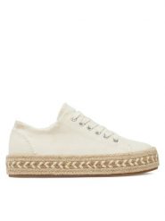 DeeZee Espadryle ZYKS305 Beżowy. Brązowe espadryle DeeZee, bez wzorów, z materiału, bez obcasa. Za 99.99 zł.