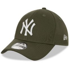 Czapka z daszkiem New Era MLB New York Yankees. Zielone czapki z daszkiem New Era, bez wzorów, sportowe. Za 186.50 zł.