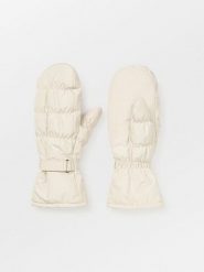 Becksöndergaard Rękawiczki w kolorze kremowym rozmiar: S/M. Brązowe rękawiczki Becksöndergaard, bez wzorów. Za 82.99 zł.