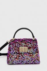 Furla torebka kolor różowy. Czerwone listonoszki Furla, bez wzorów, bez dodatków. Za 1,739.90 zł.