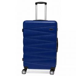 Walizka na kółkach Sapphire ST-2240 granatowa - duża L DUO. Niebieskie walizki SAPPHIRE, duże. W wyprzedaży za 149.80 zł.