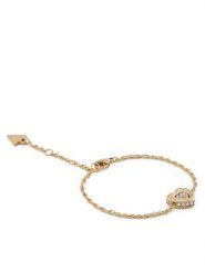 Guess Bransoletka JUBB05 461JW Złoty. Żółte bransoletki Guess, metalowe. Za 199.00 zł.
