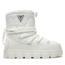 Śniegowce Guess. Białe śniegowce Guess, z aplikacjami, bez zapięcia. Za 839.99 zł.