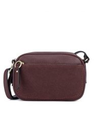 Lasocki Torebka LSK-K-064-06 Bordowy. Czerwone listonoszki Lasocki, bez wzorów, z poliesteru, bez dodatków. Za 159.99 zł.