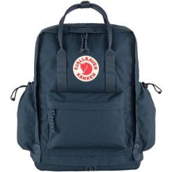 Plecak miejski Fjallraven Kanken Outlong - navy. Niebieskie plecaki Fjällräven, bez wzorów, bez dodatków. Za 655.99 zł.