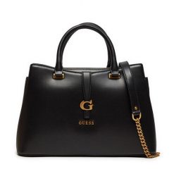 Torebka Guess. Czarne torebki klasyczne Guess, z aplikacjami, klasyczne, bez dodatków. Za 359.99 zł.