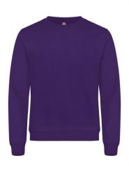 Clique Unisex Basic Roundneck bluza z okrągłym dekoltem, antymechująca – bright. Czerwone bluzy CLIQUE, xl, bez wzorów, z bawełny, bez kaptura. Za 155.70 zł.